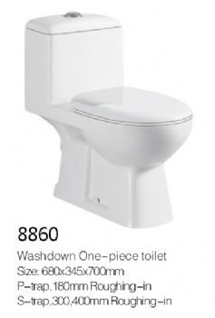 Toilet model 8860